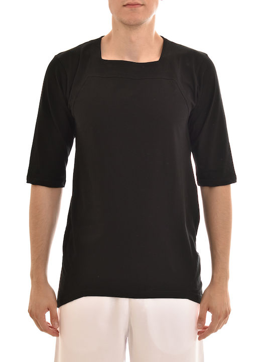 Twin Black T-shirt Μαύρο
