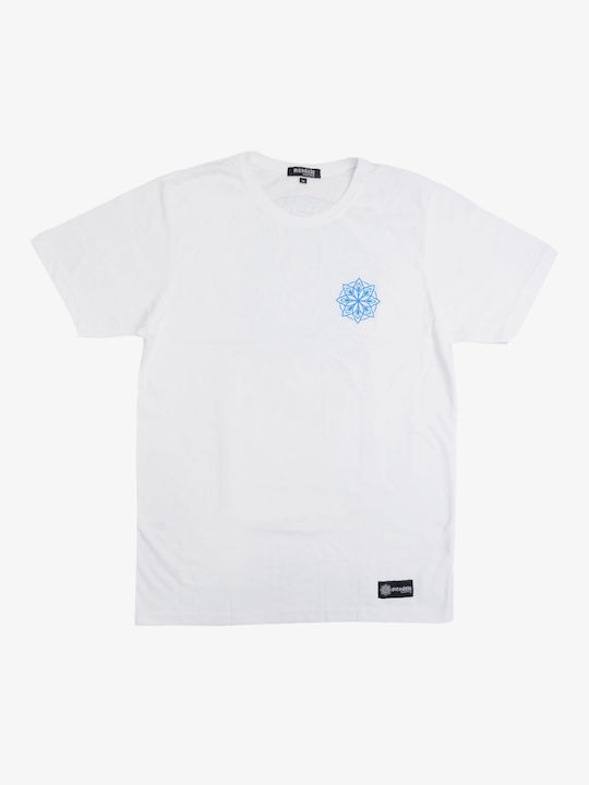 Mandala Men's Short Sleeve T-shirt White