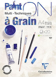 Clairefontaine Bloc de Desen PaintON A4 21x29.7cm