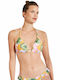 Bikini Triangle B Cup With Padding Floral Yellow