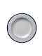 Marine Business Pacific Melamine Gray Dessert Plate 20cm 6 Pieces