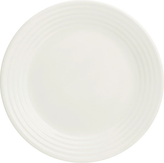 Typhoon Desert Serving Plate Ceramic Beige with Diameter 21cm