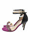 Sandalen Lila