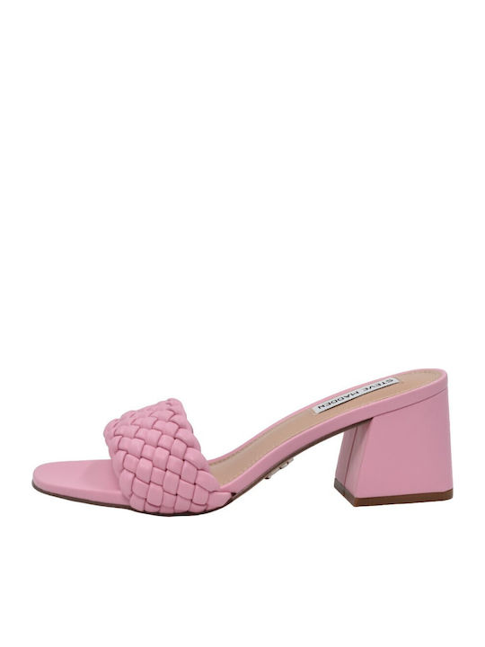 Leather Sandals Pink