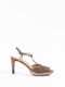 Hispanitas Leather Women's Sandals Brown HV98856