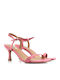 Leather Sandals Fuchsia