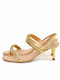 Sandalen Gold