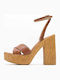 Sandalen Tabac Braun