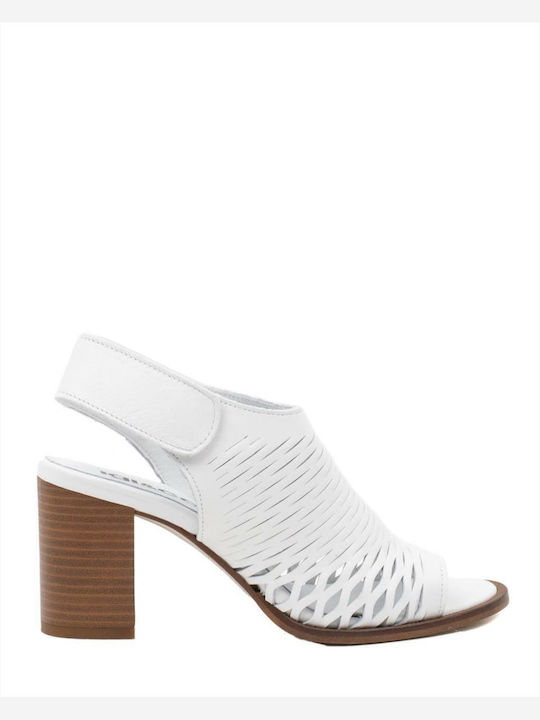 Igi&Co Leather Sandals White
