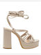 Zakro Collection Damen Sandalen in Beige Farbe