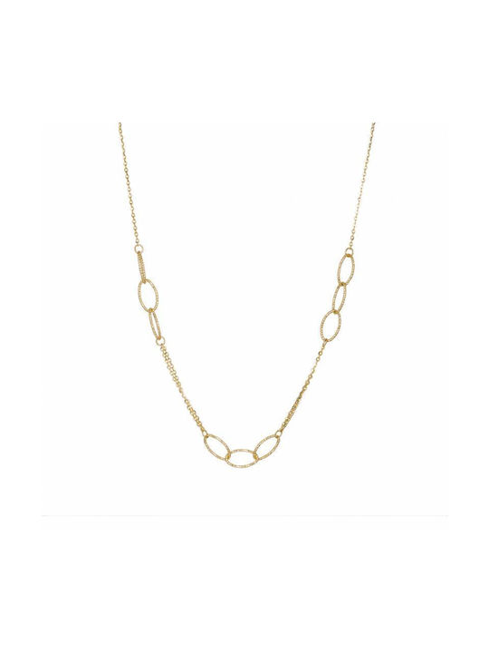 14K Gold Halskette mit Reifchen 046484 046484 14 Karat Gold