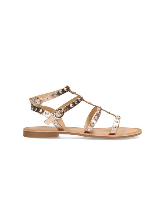 Mexx Damen Flache Sandalen mit Riemen in Rosa Farbe