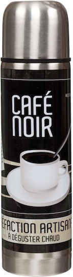 Etoile Sticlă Termos Oțel inoxidabil 500ml Negru cu Cap-Cup