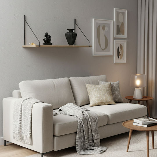 Ράφι Agilan Καφέ 72x20x27εκ.