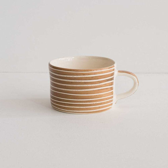 Tasse Kaffee Keramik Mehrfarbig