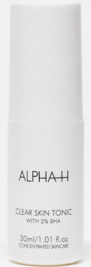 Alpha H Loțiune Clarificatoare Tonere Pentru Față cu Acid Salicilic 30ml