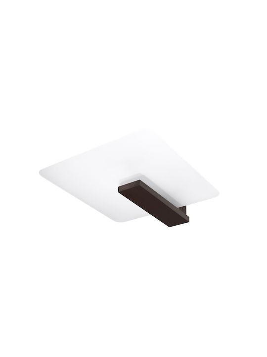 Sollux Classic Glass Ceiling Light with Socket E27 48pcs Brown