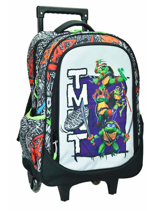 Gim TMNT Ninja Turtles School Bag Trolley Elementary, Elementary Multicolored