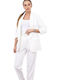 Women's White Set with Pants