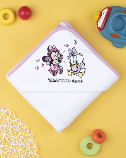 Prenatal Kapuzen Minnie Weiß