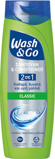 Wash & Go Classic Shampoos for All Hair Types 360ml