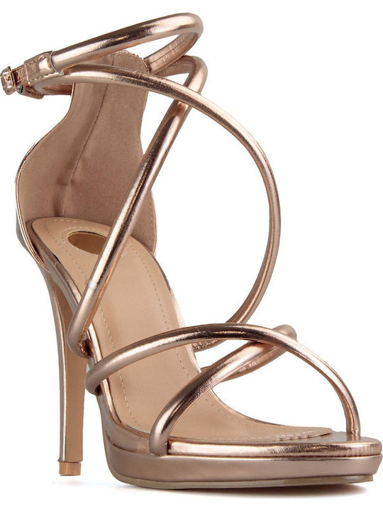 Silia D Sandalen Bronze