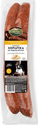 Creta Farms Λουκάνικα Χωριάτικα Με Γραβιέρα Κρήτης 400gr