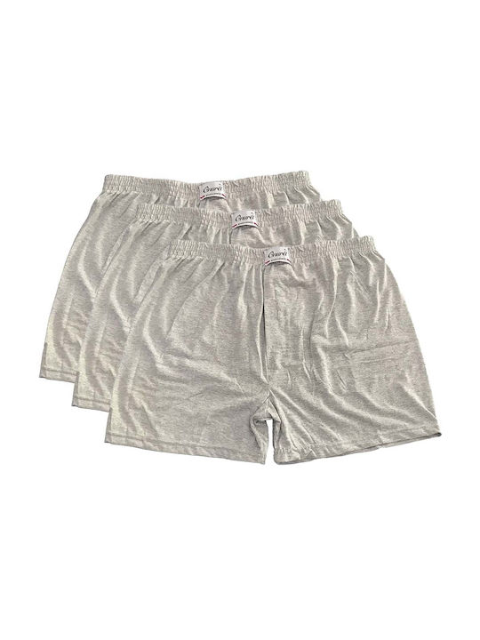 Onurel Herren Boxershorts Gray 3Packung