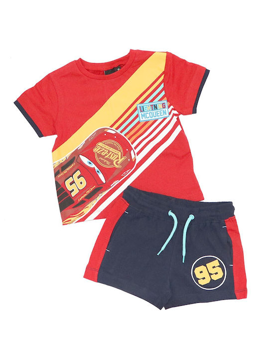 Disney Kids Set with Shorts Summer 2pcs Red