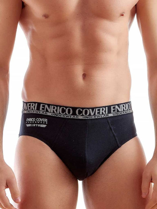 Enrico Coveri Men's Slip Blue