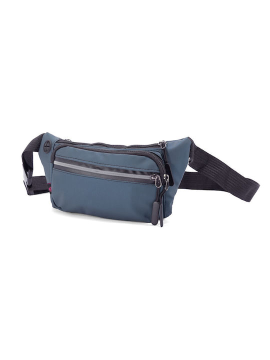 Benzi Men's Waist Bag Blue