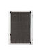 Roller Blinds L-n Bamboo Like Partial Blackout Black W90xH180cm 35279018095