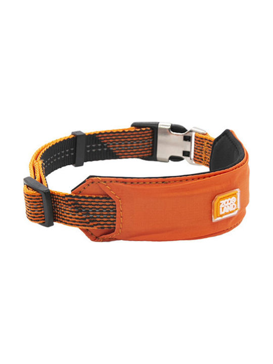 S Hundehalsband in Orange Farbe 15mm