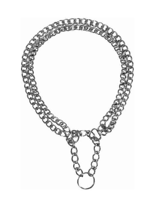 Dog Choke Collar Chain Silver