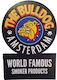 The Bulldog Amsterdam Rundes Dekoratives Magnet 9x13cm