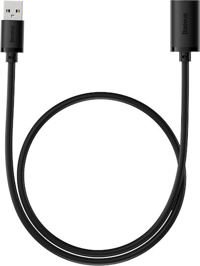 Baseus USB 2.0 Kabel USB-A-Stecker - USB-A-Buchse Schwarz 0.5m B00631100111-00