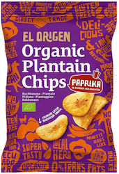 Dennree Bio Kartoffelchips mit Paprika-Geschmack Glutenfrei 80g