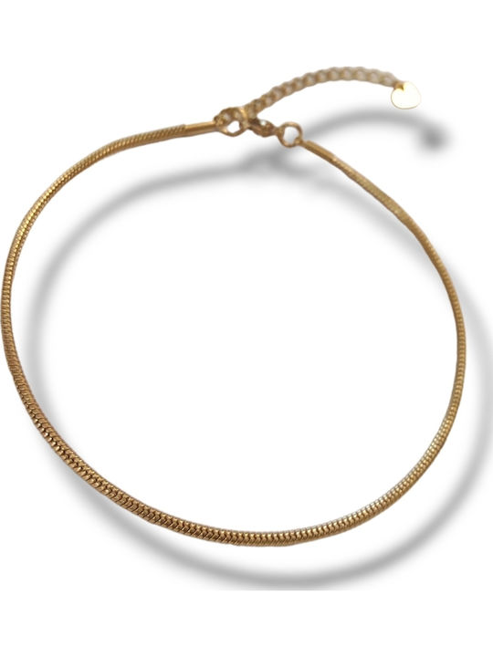 The Art of Beading Vergoldete Fußarmband aus Stahl The Art of Beading Vergoldete Fußarmband aus Stahl