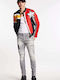 Sexy Twist Men's Jeans Pants with Slim Fit Gray