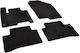 Rigum Set of Front and Rear Mats 4pcs for Mercedes-Benz V Kia Sportage 2022+ Black