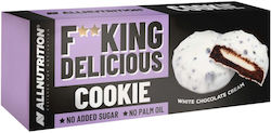 AllNutrition Μπισκότα Πρωτεΐνης με Επικάλυψη & Γέμιση White Chocolate & Cream Χωρίς Ζάχαρη 128gr AllNutrition Μπισκότα Πρωτεΐνης με Επικάλυψη & Γέμιση White Chocolate & Cream Χωρίς Ζάχαρη 128gr