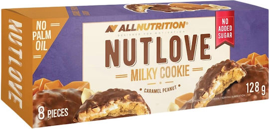 AllNutrition Бисквити С топинг Шоколад, карамел и фъстъци 1бр 128гр