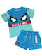 Kinder-Set mit Shorts Sommer 2Stück Blau