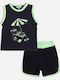 Kids' Set with Shorts Summer 2pcs Navy Blue