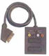 Tele Μετατροπέας Scart male σε RCA / Scart female 1τμχ 4615