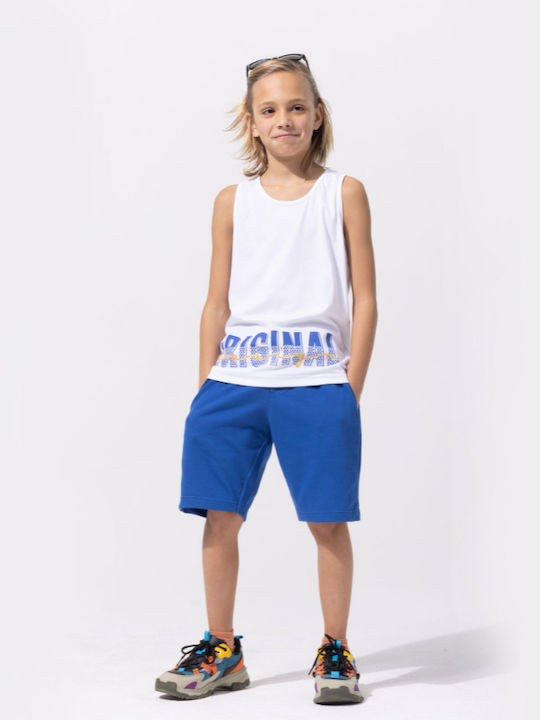 Kids' Set with Shorts Summer 2pcs White