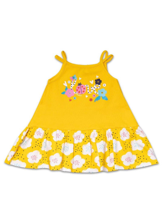 Tuc Tuc Kids Dress Sleeveless Yellow