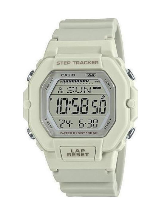 Casio Ψηφιακό Γυναικείο Ρολόι 37.6mm Χρονογράφο...