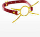 Taboom Knebel in Rot Farbe
