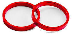 Puig Motorcycle Handlebars in Red color